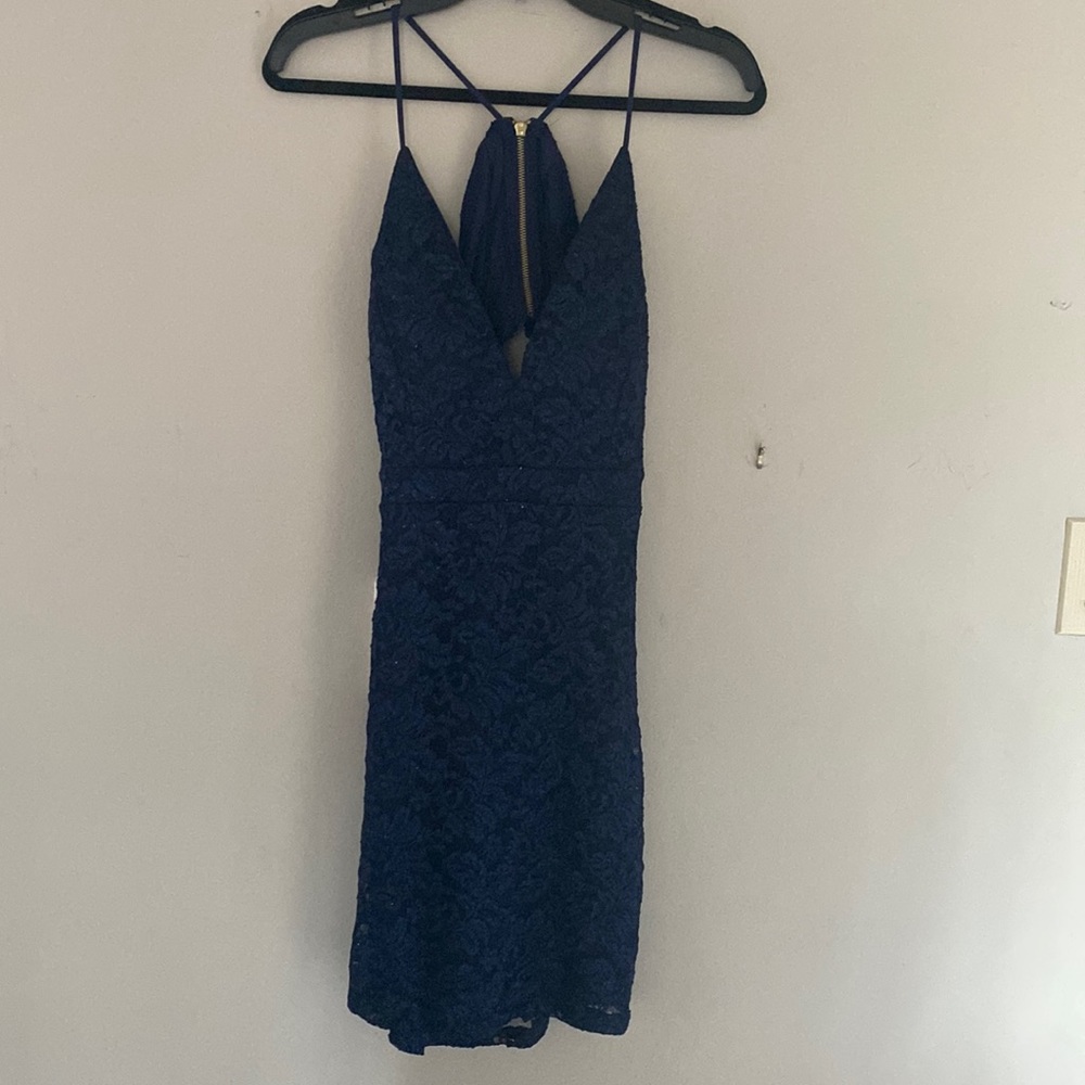 NWT dress with cut out back